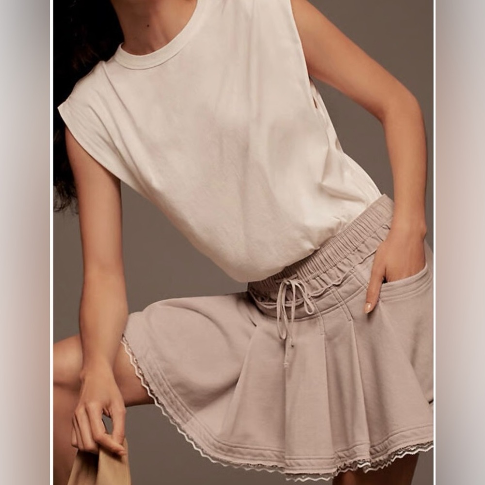 Daily Practice by Anthropologie Goal Line Twofer Mini Dress